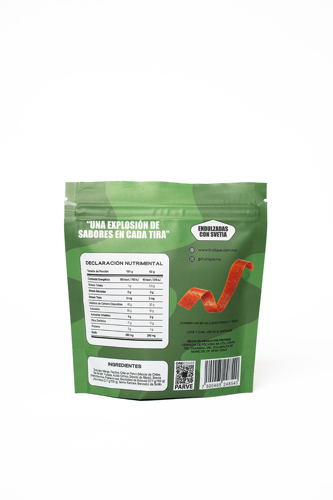 BOLSA FRUTIQUE TIRA DE GUAYABA 50G